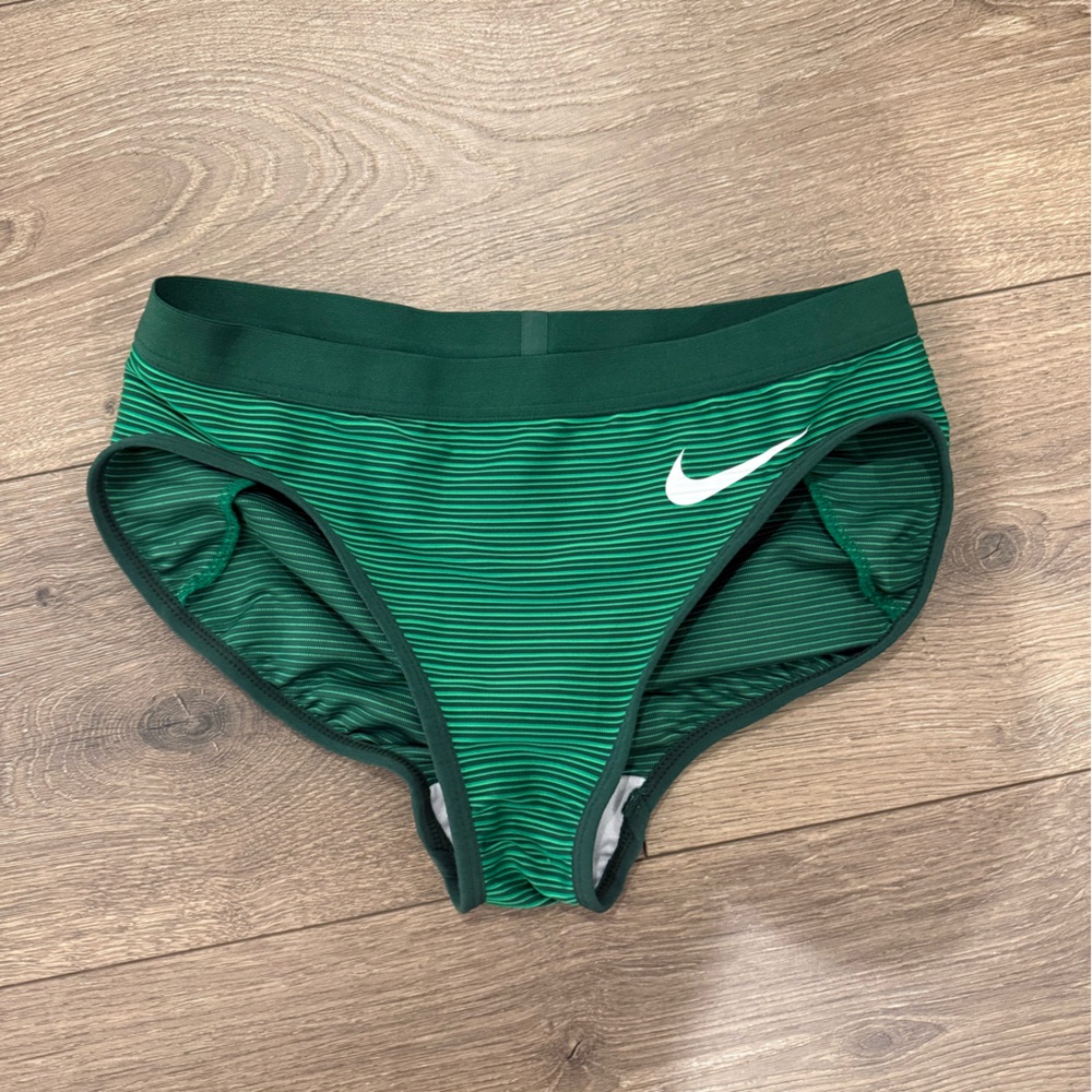 Nike Green Track Racing Briefs